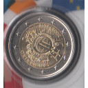 2012 - 10° Anniversario dell'euro 2 € in Folder San Marino